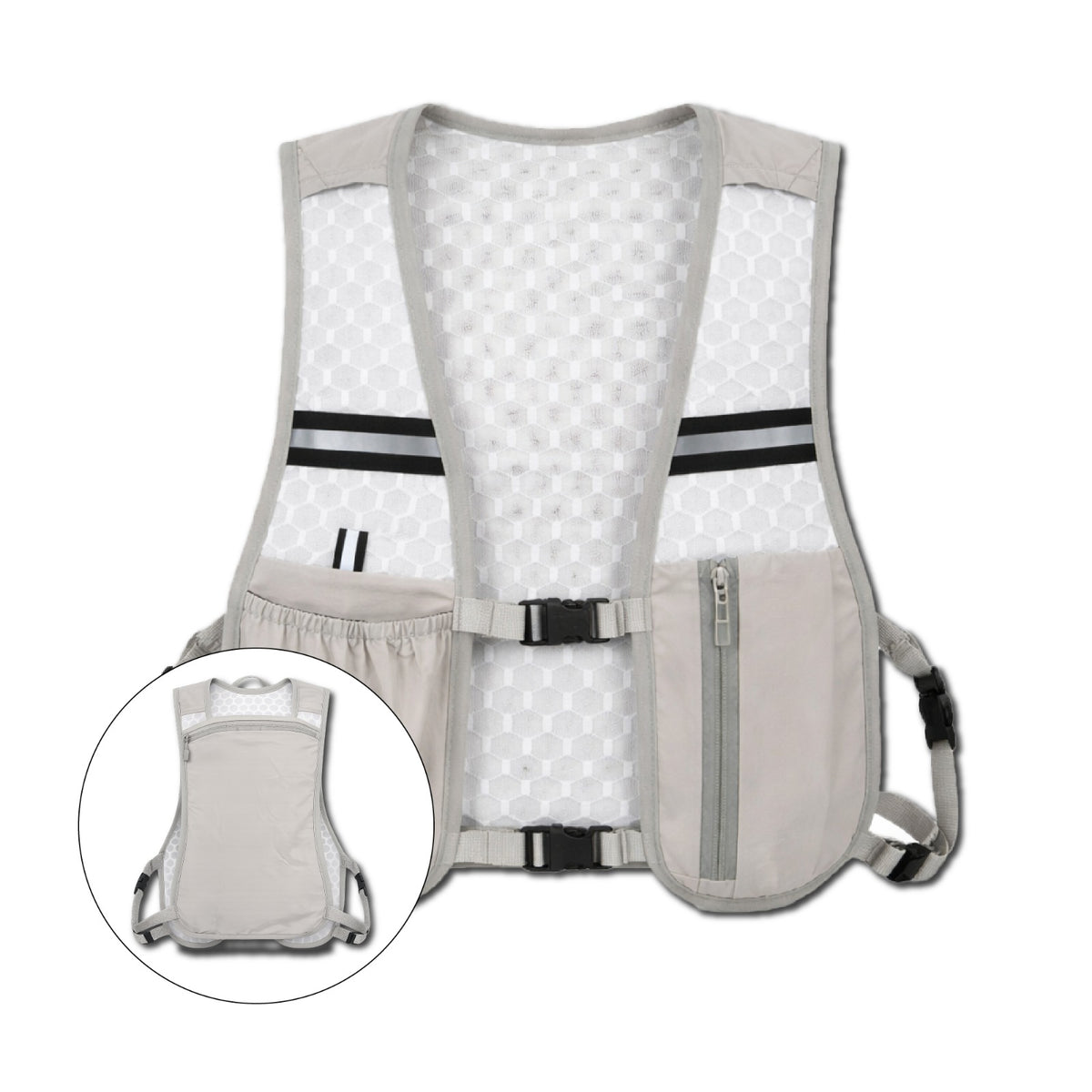 Chaleco Mochila para Trotar Ajustable