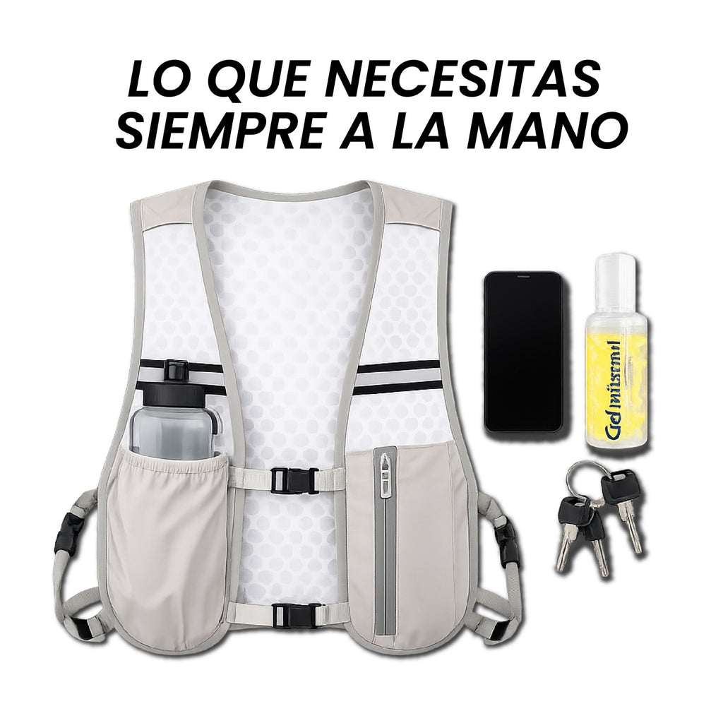 Chaleco Mochila para Trotar Ajustable